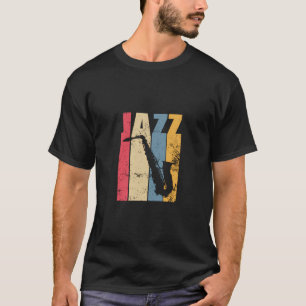 T-shirt Cadeau vintage Jazz Saxophone