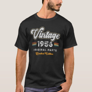 T-shirt Cadeau Vintage Présent Anniversaire Fabriqué en 19