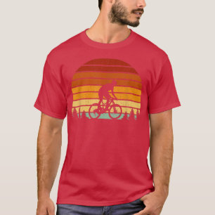 T-shirt Cadeau vintage Sun Mountain Vélo pour végétariens