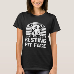 T-shirt Cadeau Vintage Trait Tête Tête Repose