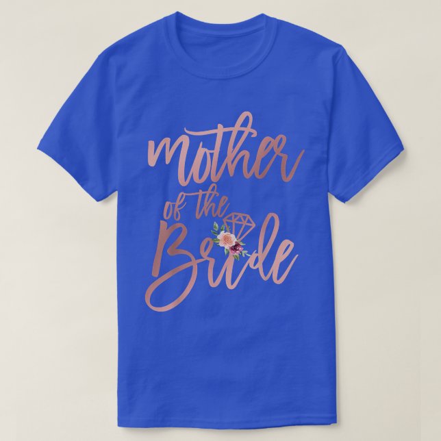 T-shirt Cadeau wedding shower Pour Maman De Mariée Mère De (Design devant)