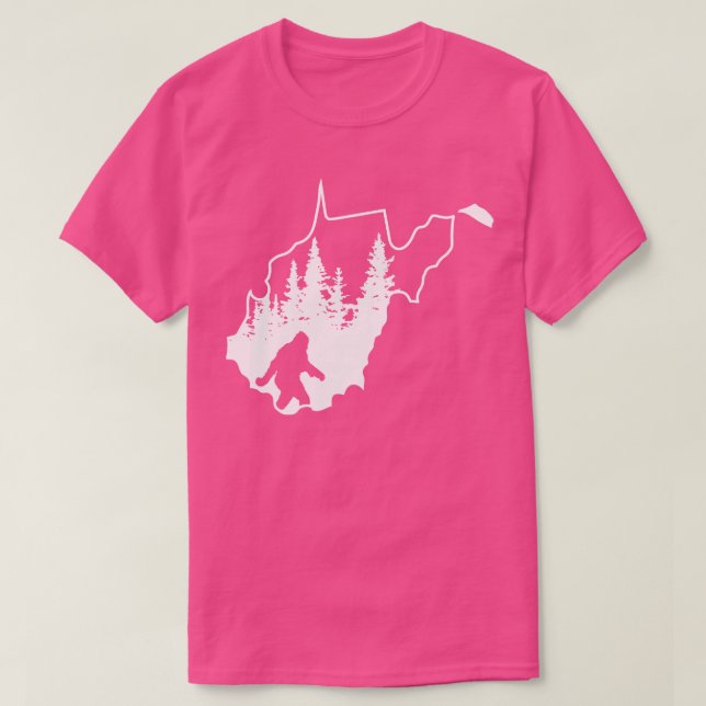 T-shirt Cadeau West Virginia (Design devant)