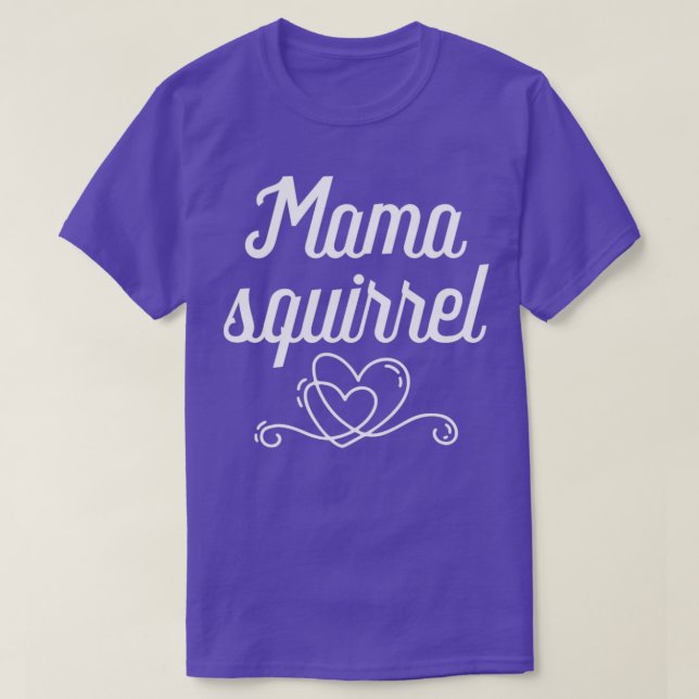 T-shirt Cadeau Whisperer écureuil Mama écureuil (Design devant)