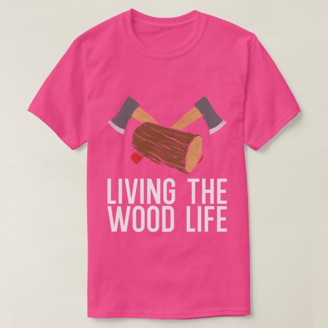 T-shirt Cadeau Woodworker Woodworking (Design devant)