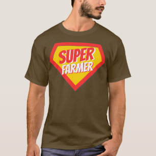 T-shirt Cadeaux agricoles Super agriculteur