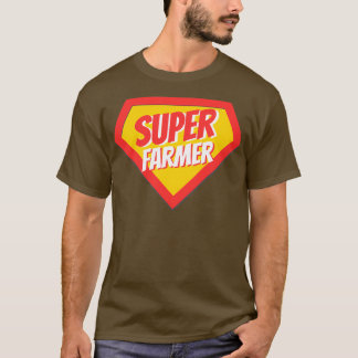 T-shirt Cadeaux agricoles Super agriculteur