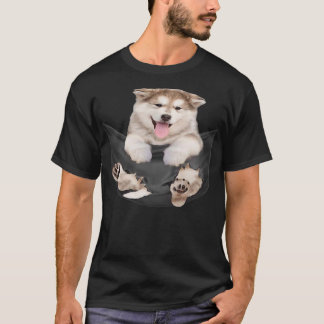 T-shirt Cadeaux Amoureux de les chiens Malamute d'Alaska d