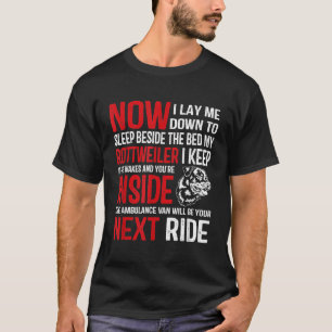 T-shirt Cadeaux amoureux de les chiens Rottweiler pour fem