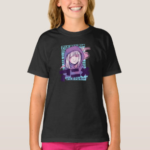 T-shirt Cadeaux Anime pour filles Ados Juste une fille qui
