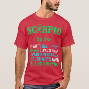 T-shirt Cadeaux astrologiques Scorpio 4