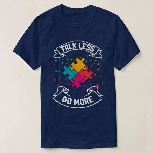 T-shirt Cadeaux Autistes Pour Hommes Sensibilisation TDAH  (Design devant)