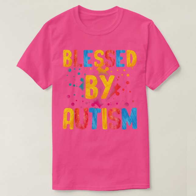 T-shirt Cadeaux Autistes Pour Hommes Sensibilisation TDAH  (Design devant)