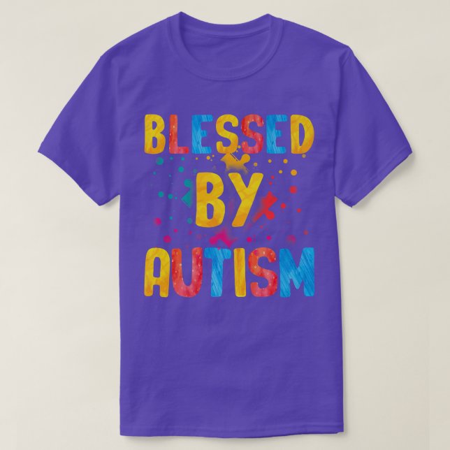 T-shirt Cadeaux Autistes Pour Hommes Sensibilisation TDAH  (Design devant)