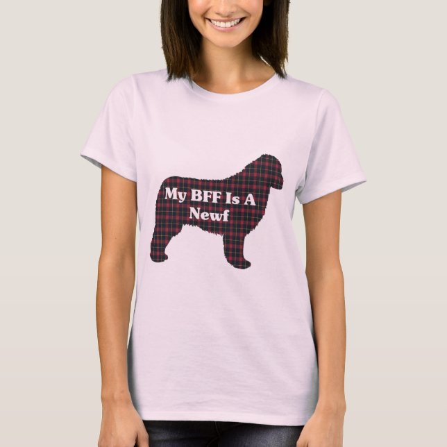 T-shirt Cadeaux BFF de Terre-Neuve (Devant)