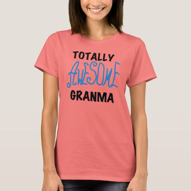 T-shirt Cadeaux bleus totalement impressionnants de (Devant)