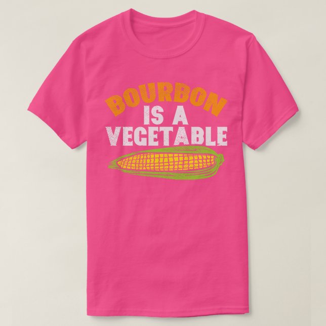 T-shirt Cadeaux Bourbon Pour Hommes (Design devant)