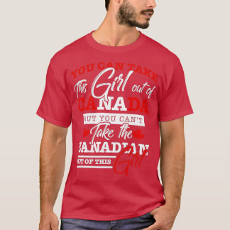 T-shirt Cadeaux canadiens pour femmes Maple Leaf Canada