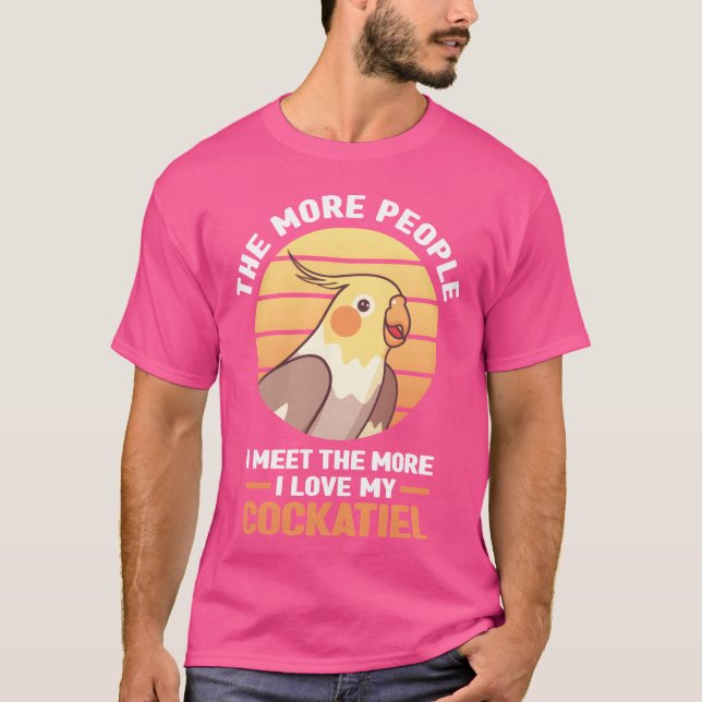 T-shirt Cadeaux Cockatiel Animaux Animaux Animaux amis (Devant)
