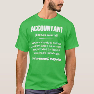 T-shirt Cadeaux comptables