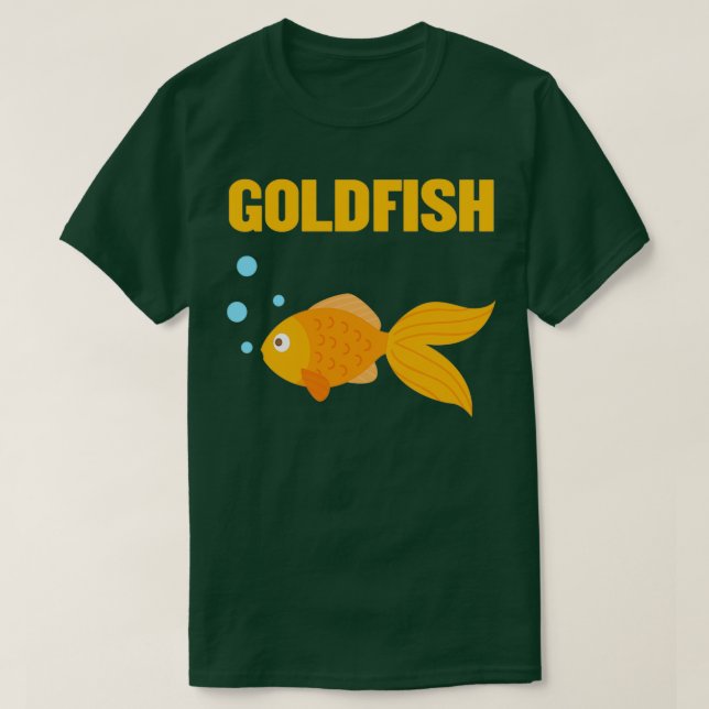T-shirt Cadeaux Cute de poisson d'or (Design devant)