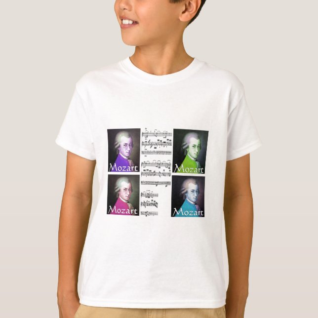 T-shirt Cadeaux d'amants de Mozart (Devant)