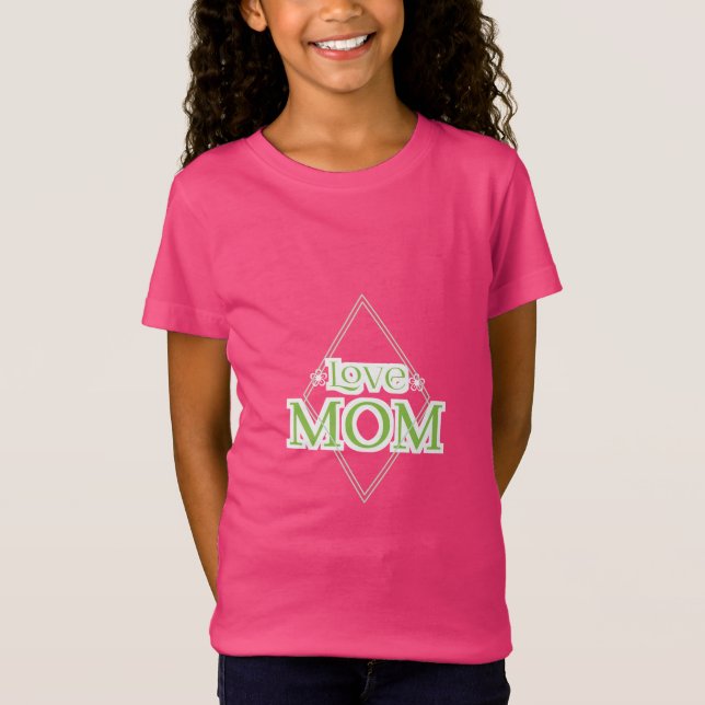 T-Shirt Cadeaux d'amour maman (Devant)