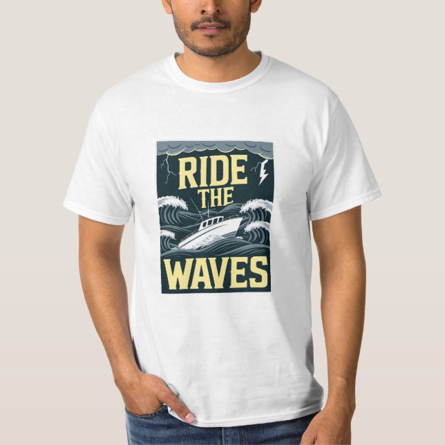T-shirt Cadeaux d'amoureux de bateaux : pour âmes aventuré (Devant)