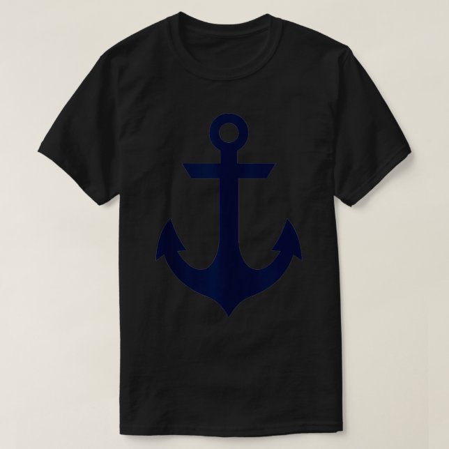 T-shirt Cadeaux d'Ancres nautiques Preppy pour navigateurs (Design devant)