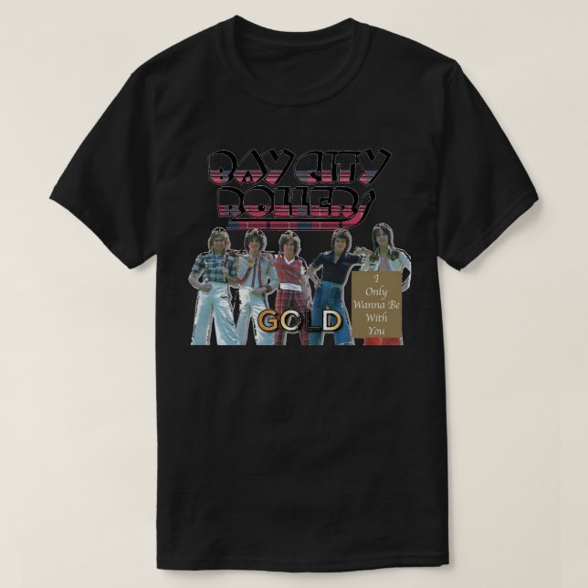 T-shirt Cadeaux d'anniversaire Band Bay City Rollers Music (Design devant)