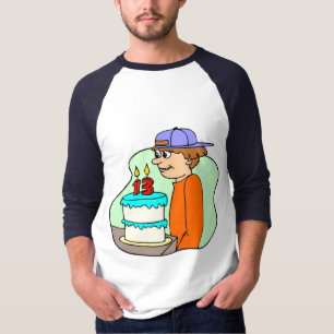 T-shirt Cadeaux d'anniversaire de garçons 13èmes