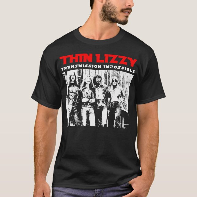 T-shirt Cadeaux d'anniversaire minces Lizzy Col crépuscula (Devant)