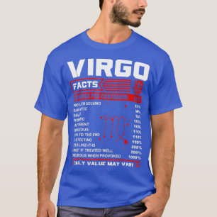 T-shirt Cadeaux d'anniversaire - Virgo Faits