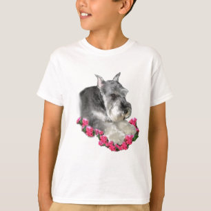 T-shirt Cadeaux d'art de Schnauzer miniature