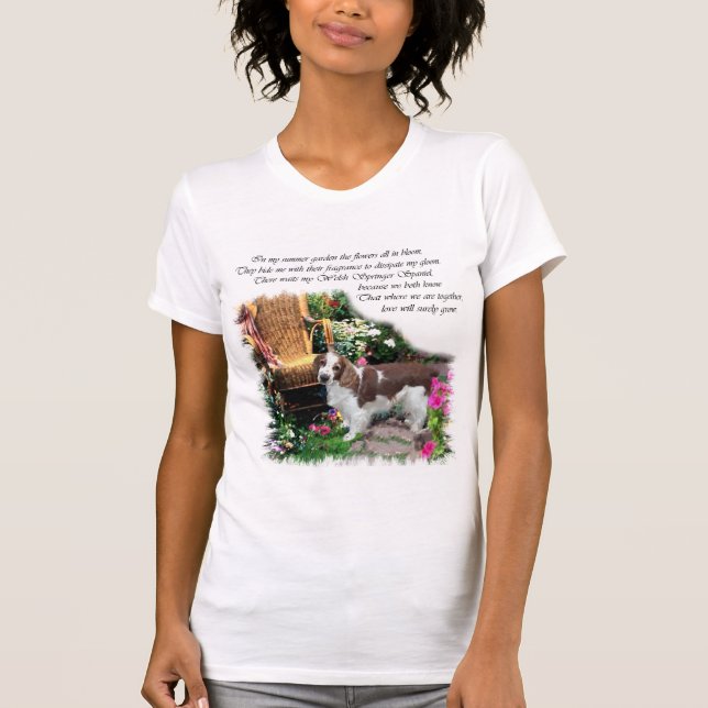 T-shirt Cadeaux d'art espagnol Welsh Springer (Devant)