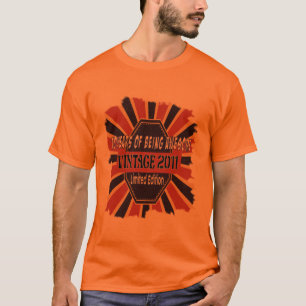 T-shirt Cadeaux de 10 ans Vintage 2011 Limited Edition Edi
