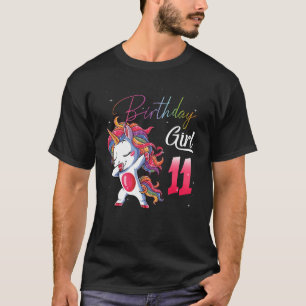 T-shirt Cadeaux de 11 ans 11e anniversaire fille Ados Dabb
