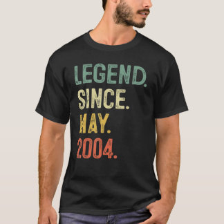 T-shirt Cadeaux de 19 ans 19e anniversaire Hommes Légende