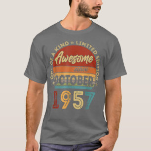 T-shirt Cadeaux de 65 ans 65e anniversaire extraordinaire