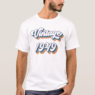 T-shirt Cadeaux de 75 ans Hommes Femmes Vintage 1949 75e n