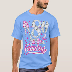 T-shirt Cadeaux de 80 ans 80 & Fabuleux 80e Anniversaire É
