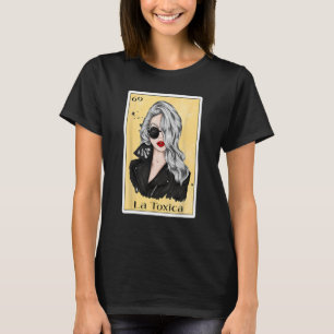 T-shirt Cadeaux de Bingo Espagnol-Mexicain filles Toxica -