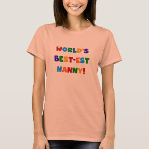 T-shirt Cadeaux de bonne d'enfants du Meilleur-est du