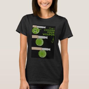 T-shirt Cadeaux de canne à pêche à la mouche Pro