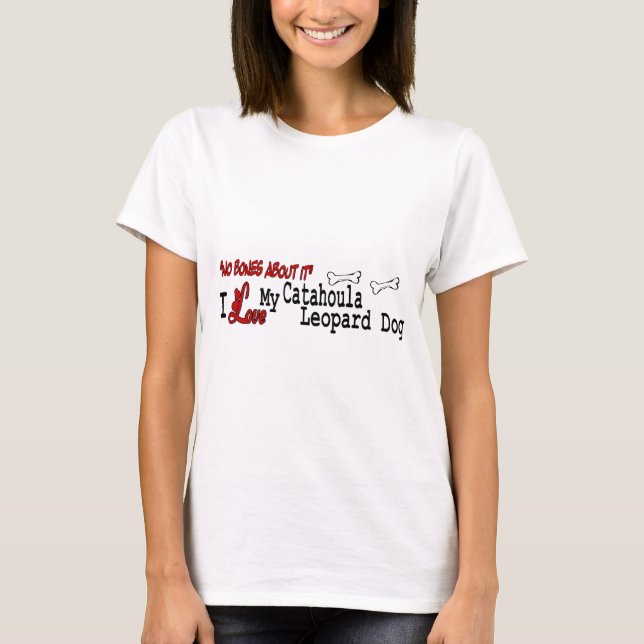 T-shirt Cadeaux de CHIEN de LÉOPARD de CATAHOULA (Devant)