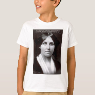 T-shirt Cadeaux de citation de Louisa May Alcott et "Objec