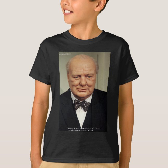 T-shirt Cadeaux de citations de sagesse sur l'échec de Win (Devant)