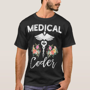 T-shirt Cadeaux De Codeur Médicales Pour Femmes Codeur Méd