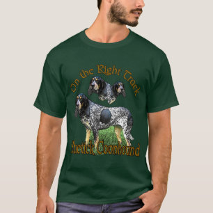 T-shirt Cadeaux de Coonhound de Bluetick