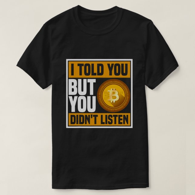 T-shirt Cadeaux de crypto-monnaie pour Bitcoin Miner et Tr (Design devant)