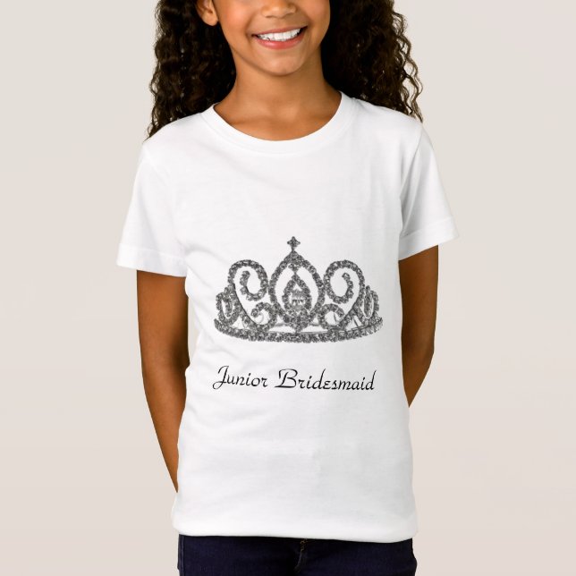 T-Shirt Cadeaux de demoiselle d'honneur junior (Devant)